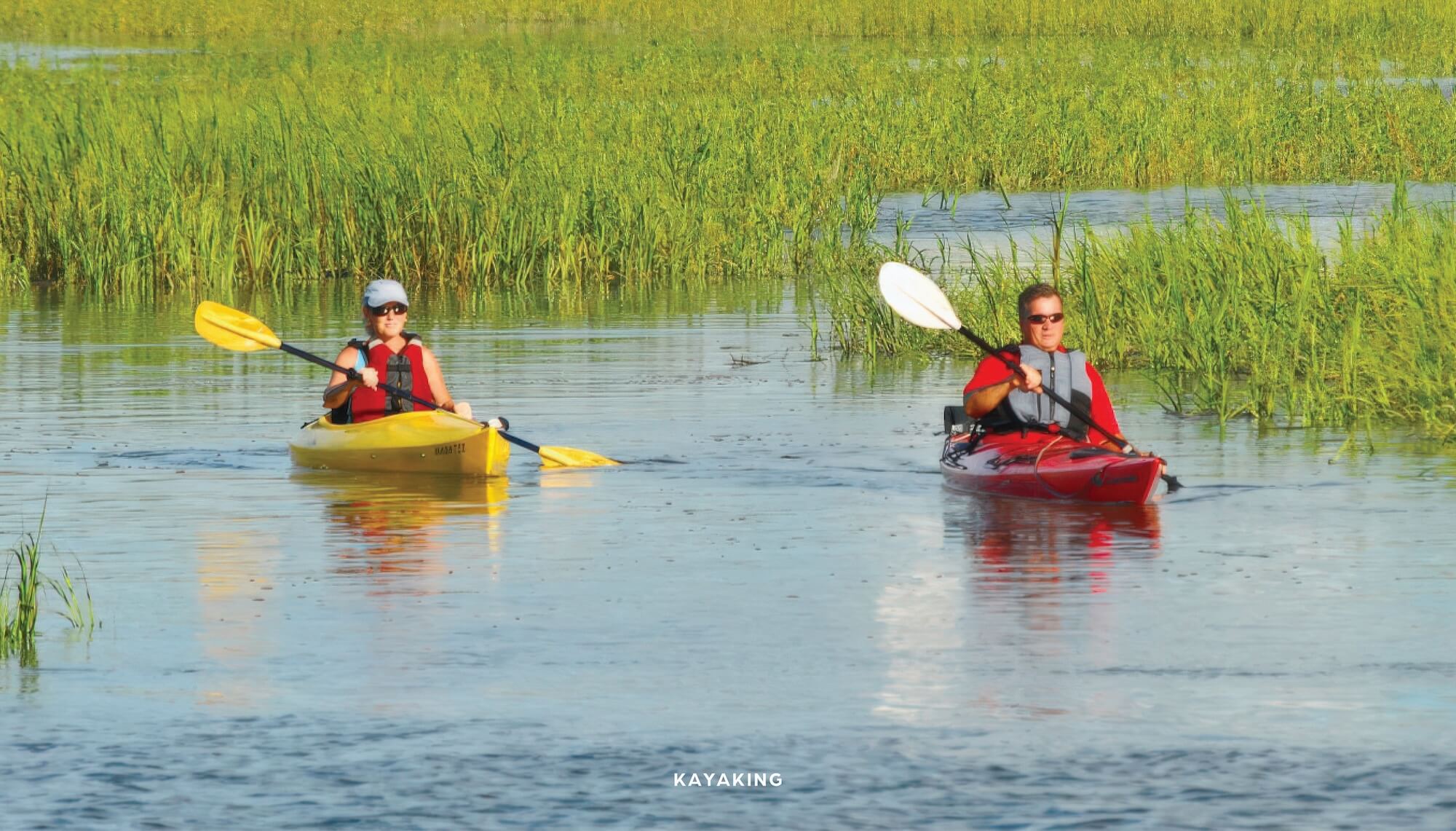 kayaking